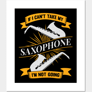 Saxophone Sax Player Instrument Saxophonist Gift Posters and Art